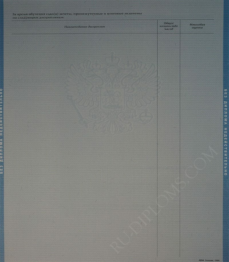 Диплом бакалавра 1997-2003 год Диплом бакалавра 1997-2003 год