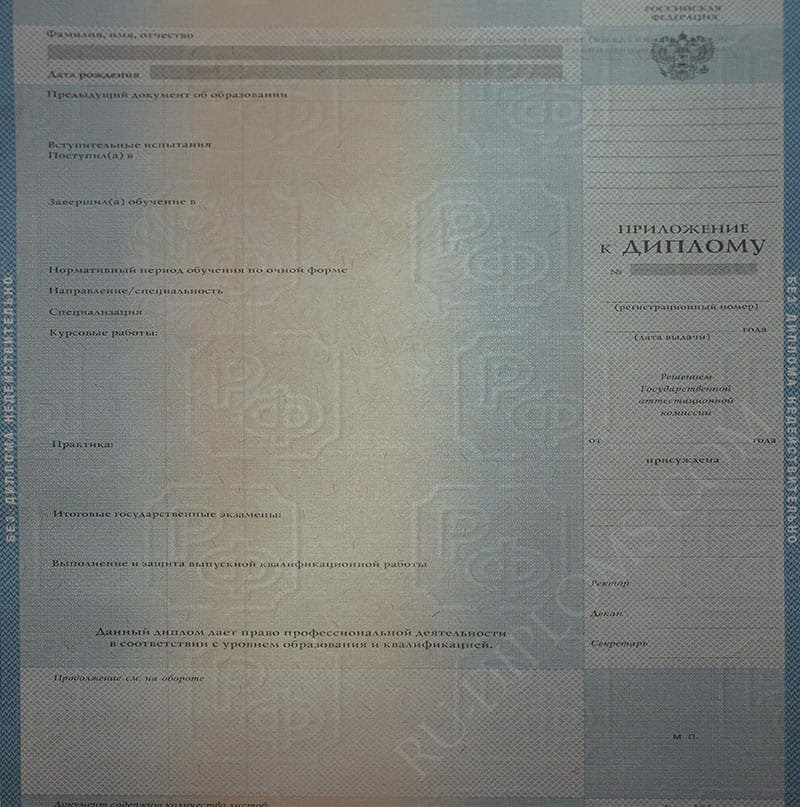 Диплом бакалавра 1997-2003 год Диплом бакалавра 1997-2003 год